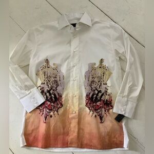 NEW Y2K 90s designer loose shirt men’s m krome class